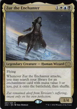 MTG Zur the Enchanter (297) | NM | Double Masters 2022 {2X2} - Image 1