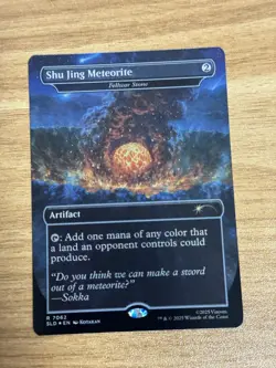 MTG Secret Lair Avatar Shu Jing Meteorite (Foil) - Image 1