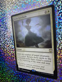 2021 MTG Kaldheim: Commander Rare Regular 022 Eerie Interlude - Image 3