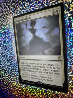 2021 MTG Kaldheim: Commander Rare Regular 022 Eerie Interlude - Image 4