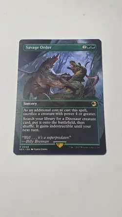 Savage Order (Borderless) Universes Beyond: Jurassic World Collection - Image 1