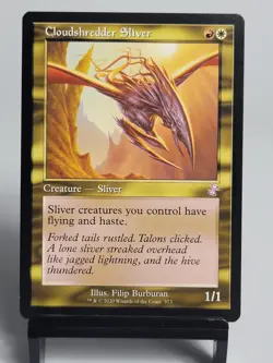MTG - Time Spiral: Remastered - Cloudshredder Sliver - Retro Frame - Image 1