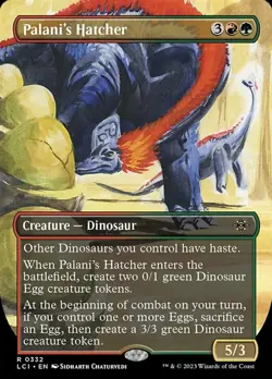 x1 Palani's Hatcher - Borderless R MTG The Lost Caverns of Ixalan M/NM, English - Image 1