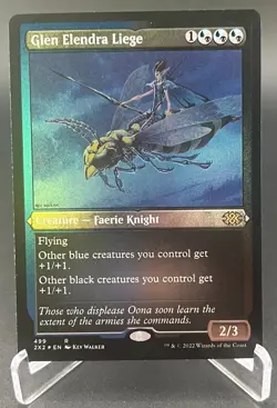 Glen Elendra Liege (Foil Etched, #499, NM) Double Masters 2022 (2X2), MTG - Image 3