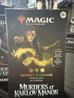 mtg murders at karlov manor commander deck Set Of 4 Factory Sealed - Image 2