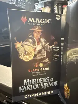 mtg murders at karlov manor commander deck Set Of 4 Factory Sealed - Image 5