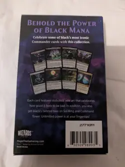 Magic the Gathering - Commander Collection Black - Factory Sealed Box - Image 2