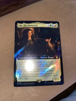 Me, the Immortal Surge Foil Extended Art #1021 Doctor Who Collector's Edition - Image 1