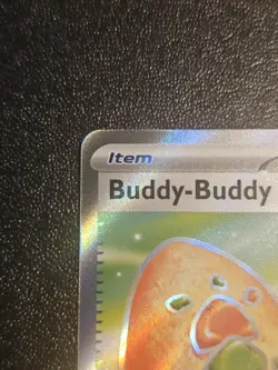 Pokemon TCG Buddy-Buddy Poffin FullArt Card 167/132 Mega Evolution Secret Rare - Image 3