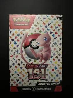 Pokemon TCG Scarlet & Violet 151 Booster Bundle (6 packs) NEW & SEALED - Image 1