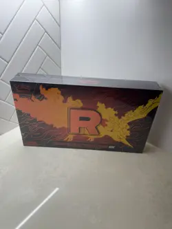 Pokemon TCG Team Rocket's Moltres ex Ultra Premium Collection UPC (SEALED) - Image 1