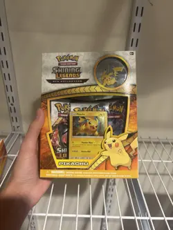 Pokemon Pikachu TCG Shining Legends Pin Collection Box Sealed - Image 1