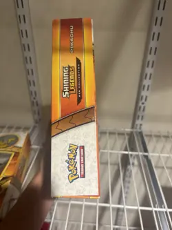 Pokemon Pikachu TCG Shining Legends Pin Collection Box Sealed - Image 2
