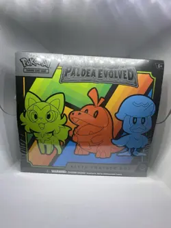 Pokemon TCG Scarlet & Violet Paldea Evolved Elite Trainer Box (ETB) Sealed - Image 1