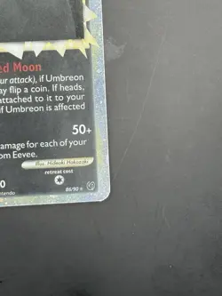 Pokemon Umbreon (Prime) 86/90 Undaunted Holo "Near Mint" - Image 5