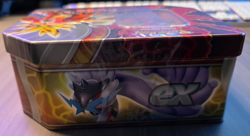 Pokemon TCG Paradox Destinies Collectors Tin - GOUGING FIRE EX - Image 3