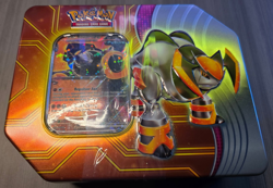 Pokemon TCG Paradox Destinies Collectors Tin - IRON BOULDER EX - Image 1