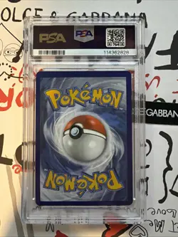 Pokemon TCG SW&SH Fusion Strike Mew VMAX 268/264 Secret Rainbow Rare PSA 9 MINT - Image 3