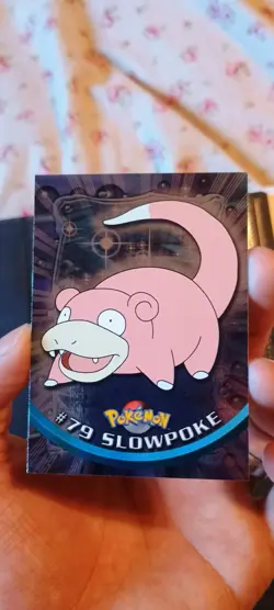 Slowpoke - Pokemon Topps #79 - Holo NM LP Vintage Ships Fast?? - Image 1