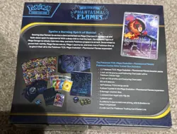 Pokemon TCG Phantasmal Flames Pokemon Center ETB Elite Trainer Box - small tear - Image 2
