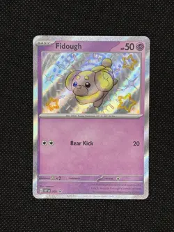 Pokemon TCG FIDOUGH SVP 069 Black Star Promo - Image 1