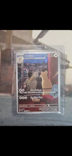 Pokemon TCG Persian 078/064 Shrouded Fable Full Art Illustration Rare - Image 1