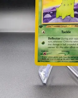 Chikorita 53/111 - Neo Genesis 1st Edition Regular - Vintage Pokemon TCG - LP - Image 4