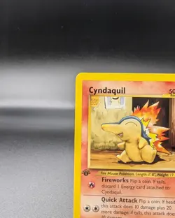 Cyndaquil 57/111 - Neo Genesis 1st Edition Regular - Vintage Pokemon TCG - LP - Image 2