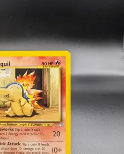 Cyndaquil 57/111 - Neo Genesis 1st Edition Regular - Vintage Pokemon TCG - LP - Image 3