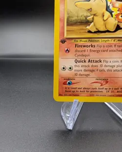 Cyndaquil 57/111 - Neo Genesis 1st Edition Regular - Vintage Pokemon TCG - LP - Image 4