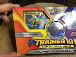 Pokemon TCG Pikachu Libre & Suicune XY Trainer Kit New & Factory Sealed Rare - Image 2