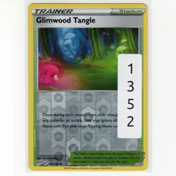 Pokemon TCG Glimwood Tangle 162/189 SWSH Darkness Ablaze Reverse Holo EN-NM 2020 - Image 3