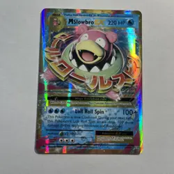 💥 Pokemon - M Slowbro EX Mega XY Evolutions Ultra Rare Holo 27/108 - NM!! - Image 1