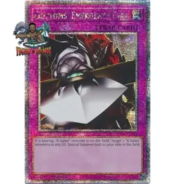 Yugioh 1x Gottoms' Emergency Call RA04-EN138 Quarter Century Secret Rare NM - Image 1