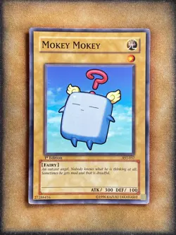 Yugioh Mokey Mokey AST-057 Common 1st Ed NM - Image 1