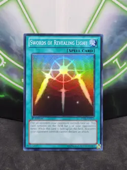 Yugioh Swords Of Revealing Light YS13-ENV13 Super Rare 1st Edition NM - Image 1