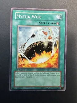 Yu-Gi-Oh! Mystik Wok AST-036 Ancient Sanctuary 1st Edition NM - Image 1