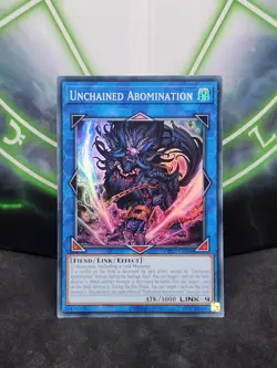 Yugioh Unchained Abomination OP22-EN006 Super Rare NM - Image 1