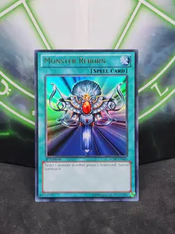 Yugioh Monster Reborn LCJW-EN060 Ultra Rare 1st Edition NM - Image 1