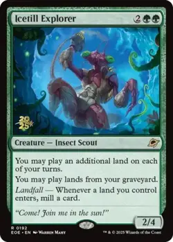 Icetill Explorer -Foil Light Play MTG Promos: Prerelease Cards - Image 1