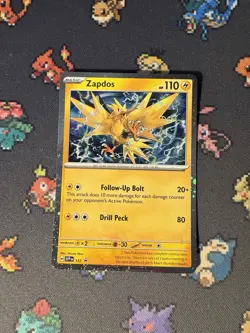 Pokemon Cards Zapdos SVP157 Holo Blister Pack Promo - (NM) - Image 1