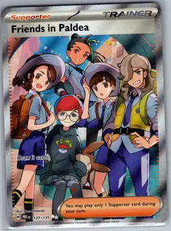 Friends in Paldea 137/131 SV: Prismatic Evolutions - Pokemon Card - NM - Image 1