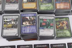 Cyberpunk 2013 CCG TCG Massive Lot - Over 150 Rares - Every Card Sleeved - Image 4