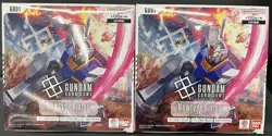 Set of 2 Gundam Card Game Booster BOX Newtype Rising GD01 "Japan ver" via DHL - Image 1