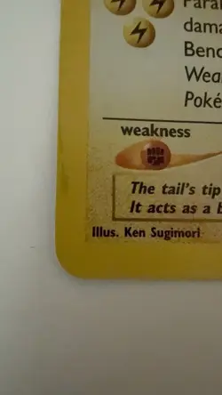 Ampharos Neo Genesis Holo Pokemon TCG Card 1/111 Vintage Holographic - Image 5