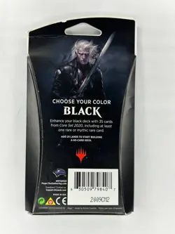 Magic the Gathering Core Set 2020 Black Theme Booster New Sealed 35 Cards - Image 2
