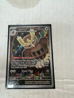 Noctowl 141 Scarlet & Violet Promo Cards Illustration Rare NrMt - Image 1