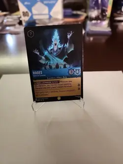 Disney Lorcana TCG - Hades: Infernal Schemer 147/204 Non-Foil Legendary Card - Image 3