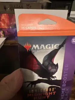 Magic: The Gathering - Innistrad: Midnight Hunt Black Theme Booster Pack - New - Image 2