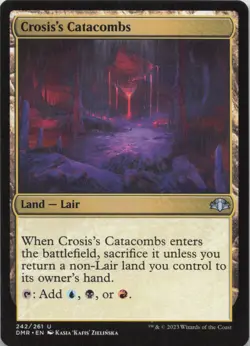Crosis's Catacombs U Dominaria Remastered 242 LP-NM - Image 1